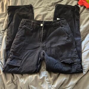 Black Cargo Pants